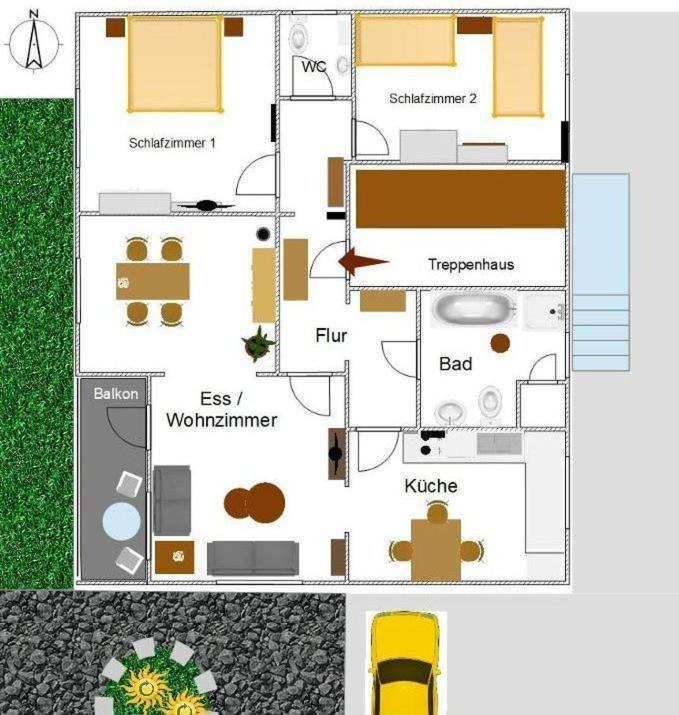 Ferienwohnung Odenwaldblick Momlingen Екстериор снимка